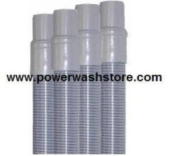 1.5" Vacuum Hose Heavy-Duty Gray 50' #5151