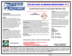POLISH SAFE ALUMINUM BRIGHTENER 111 - 5 GALLON BUCKET