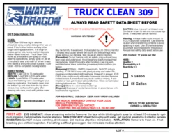 TRUCK CLEAN 309 - 55 GALLON DRUM