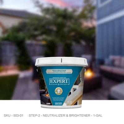 WOOD BRIGHTENER - 1 Gallon 3 WOOD BRIGHTENER - 1 Gallon