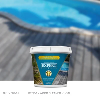 WOOD CLEANER & STAIN LIFTER - 1 Gallon 3 WOOD CLEANER & STAIN LIFTER - 1 Gallon