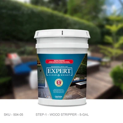 WOOD STRIPPER DECK STAIN REMOVER - 5 Gallon 3 WOOD STRIPPER DECK STAIN REMOVER - 5 Gallon
